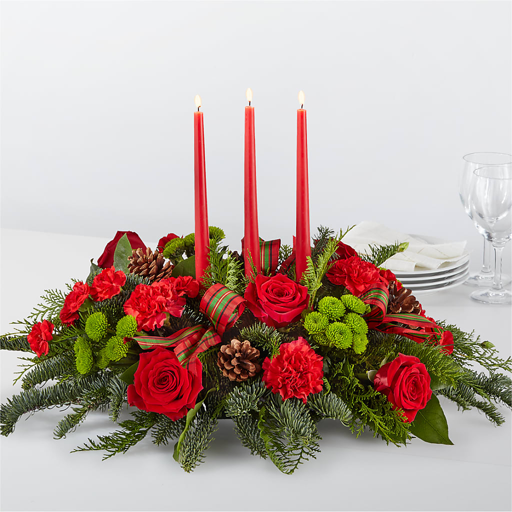 By the Candlelight Centerpiece – DIGIORGIO'S FLORIST, Charleroi PA