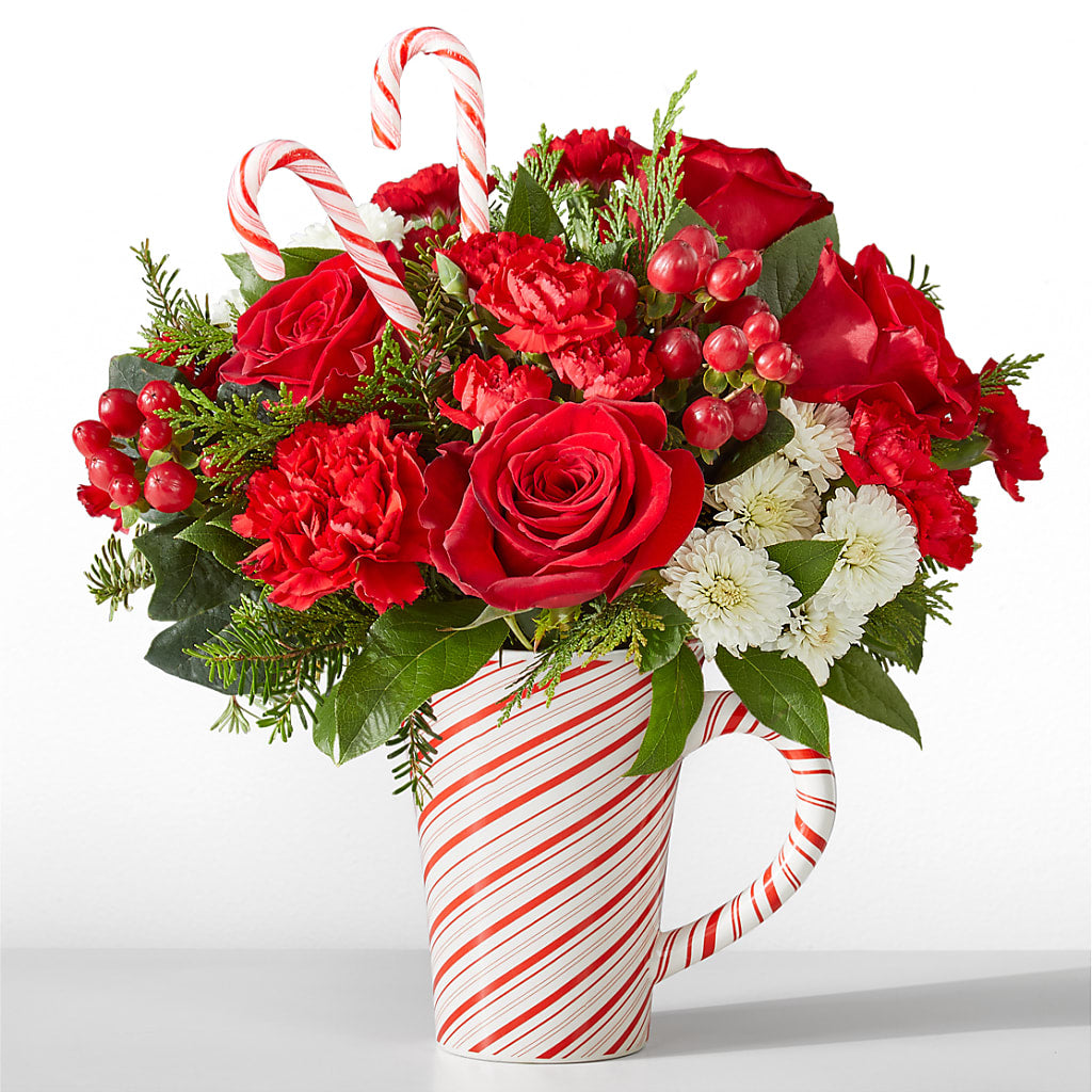 Peppermint Swirl Mug – DIGIORGIO'S FLORIST, Charleroi PA