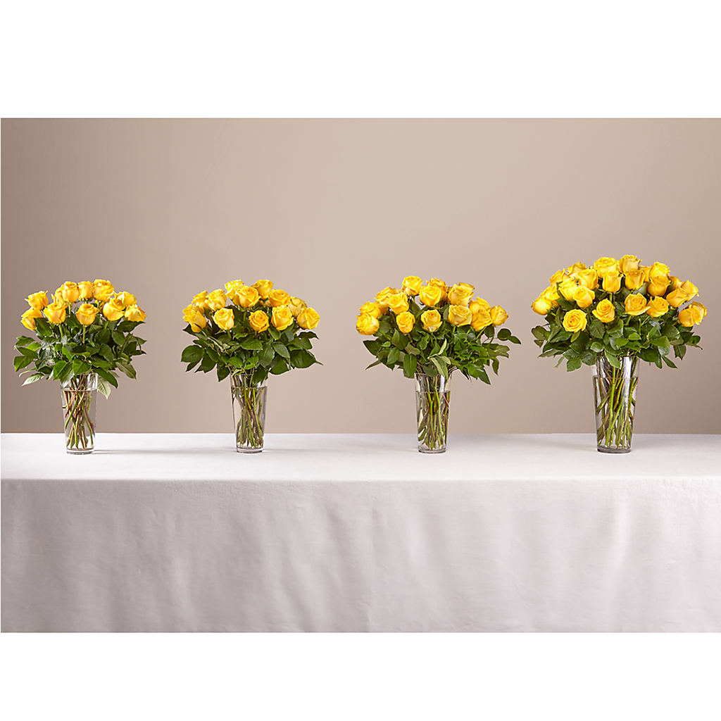 Long Stem Yellow Rose Bouquet – DIGIORGIO'S FLORIST, Charleroi PA