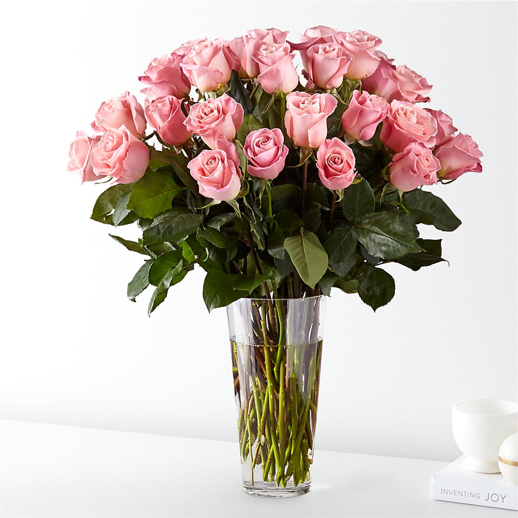 Long Stem Pink Rose Bouquet – DIGIORGIO'S FLORIST, Charleroi PA