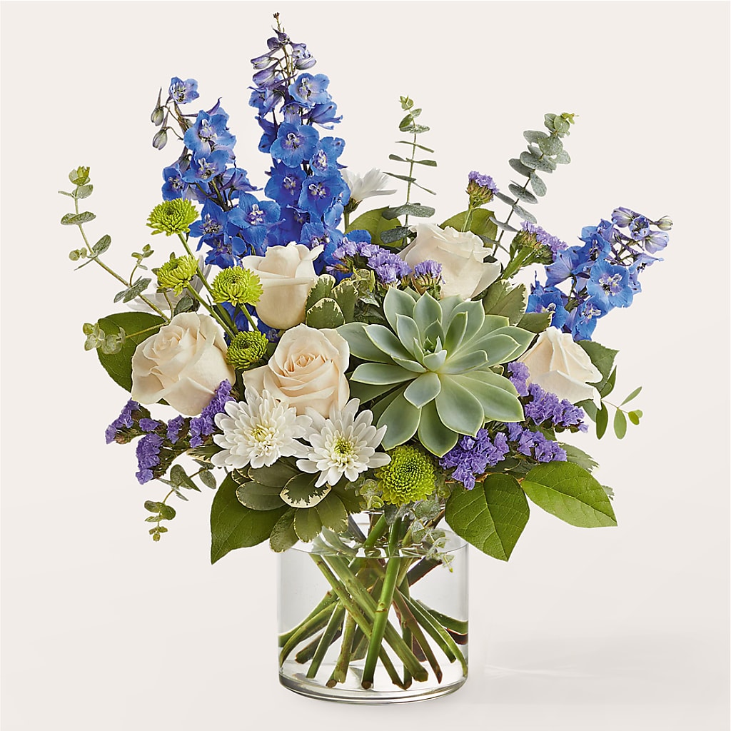 Cerulean Waves Bouquet – DIGIORGIO'S FLORIST, Charleroi PA