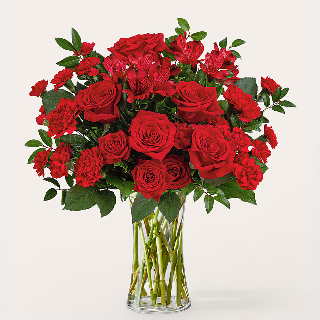 Brilliant Ruby Bouquet – DIGIORGIO'S FLORIST, Charleroi PA