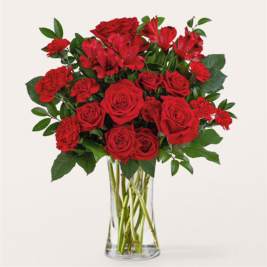 Brilliant Ruby Bouquet – DIGIORGIO'S FLORIST, Charleroi PA
