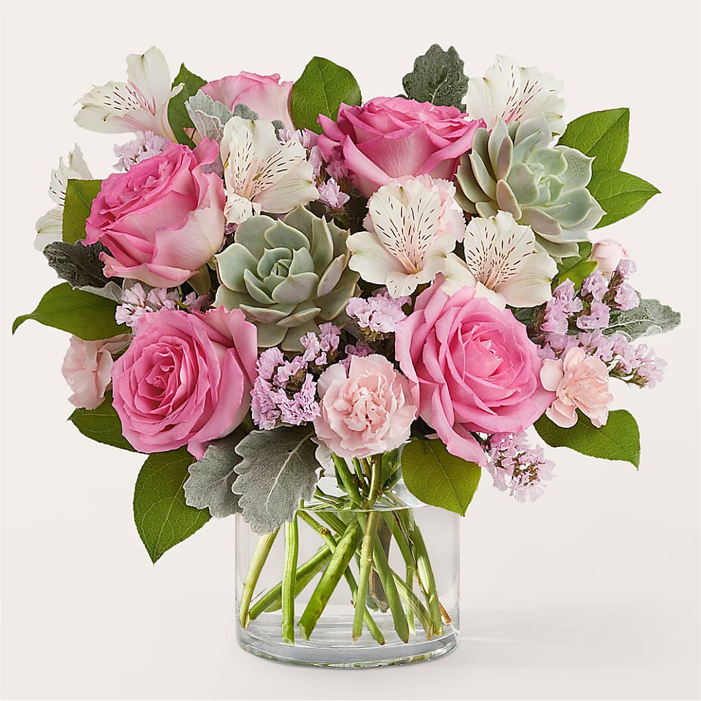 Dusty Rose Bouquet – DIGIORGIO'S FLORIST, Charleroi PA