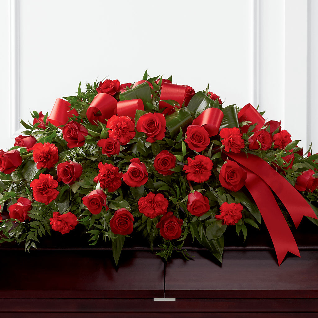 Tribute of Life Casket Spray – DIGIORGIO'S FLORIST, Charleroi PA