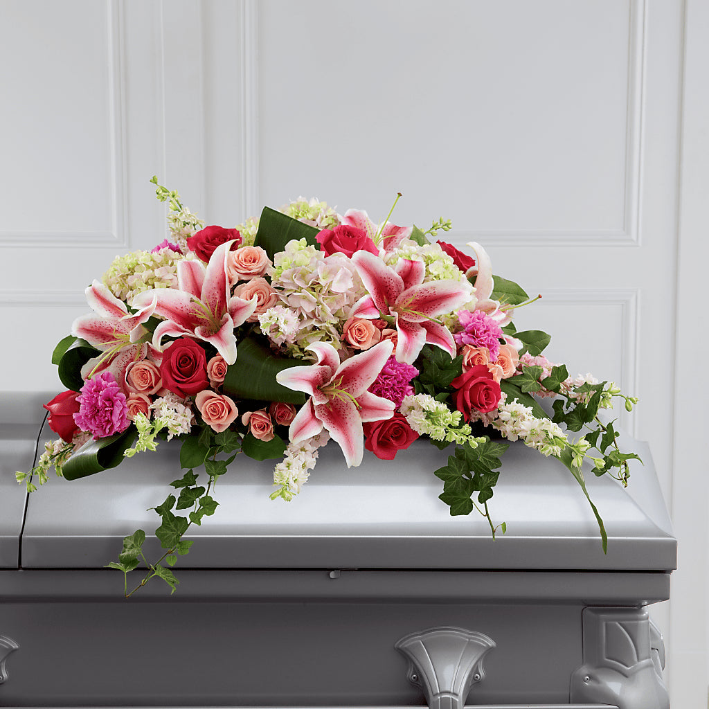 Splendid Grace Casket Spray – DIGIORGIO'S FLORIST, Charleroi PA