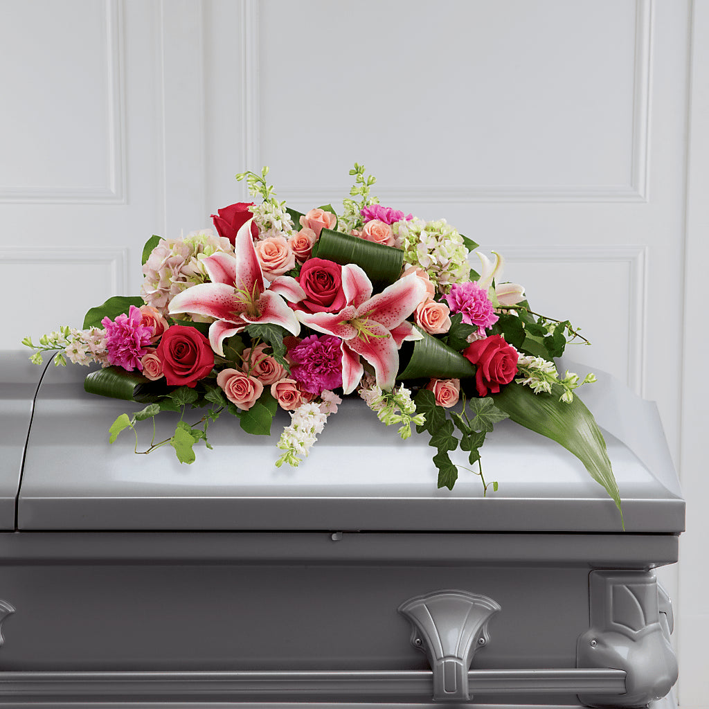 Splendid Grace Casket Spray – DIGIORGIO'S FLORIST, Charleroi PA