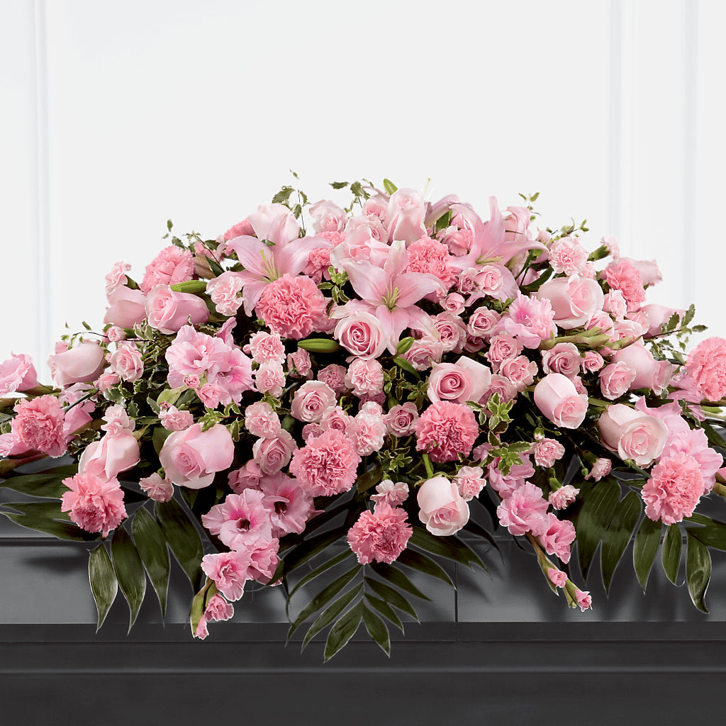 Garden of Comfort Casket Spray (Standard) – DIGIORGIO'S FLORIST, Charleroi PA