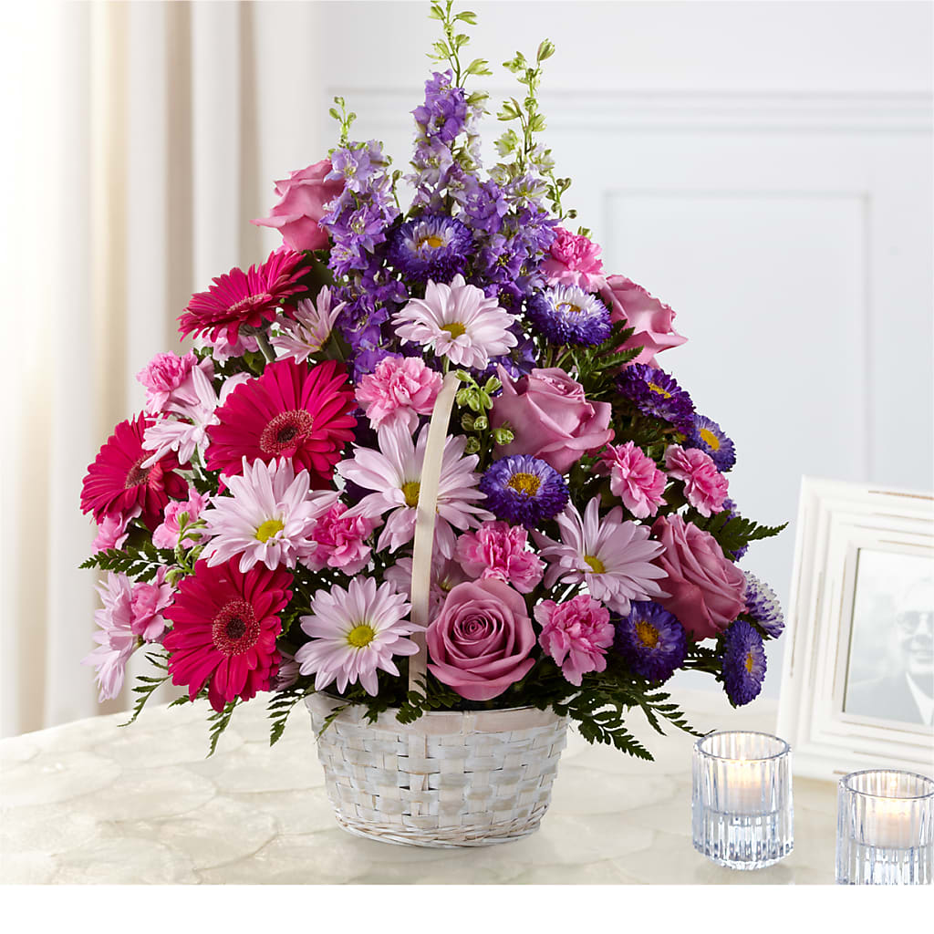 Pastel Peace Basket – DIGIORGIO'S FLORIST, Charleroi PA