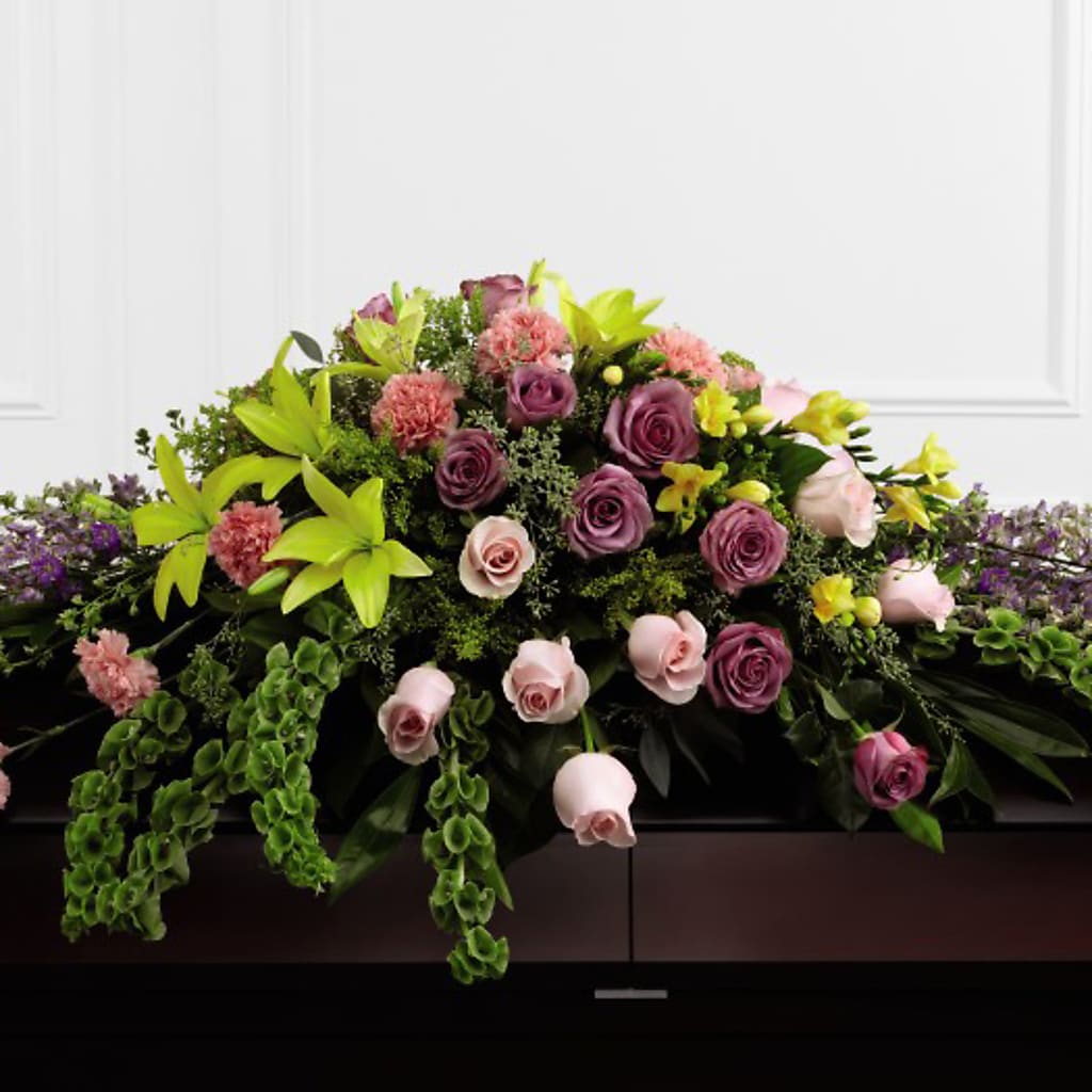 Forever Beloved Casket Spray – DIGIORGIO'S FLORIST, Charleroi PA