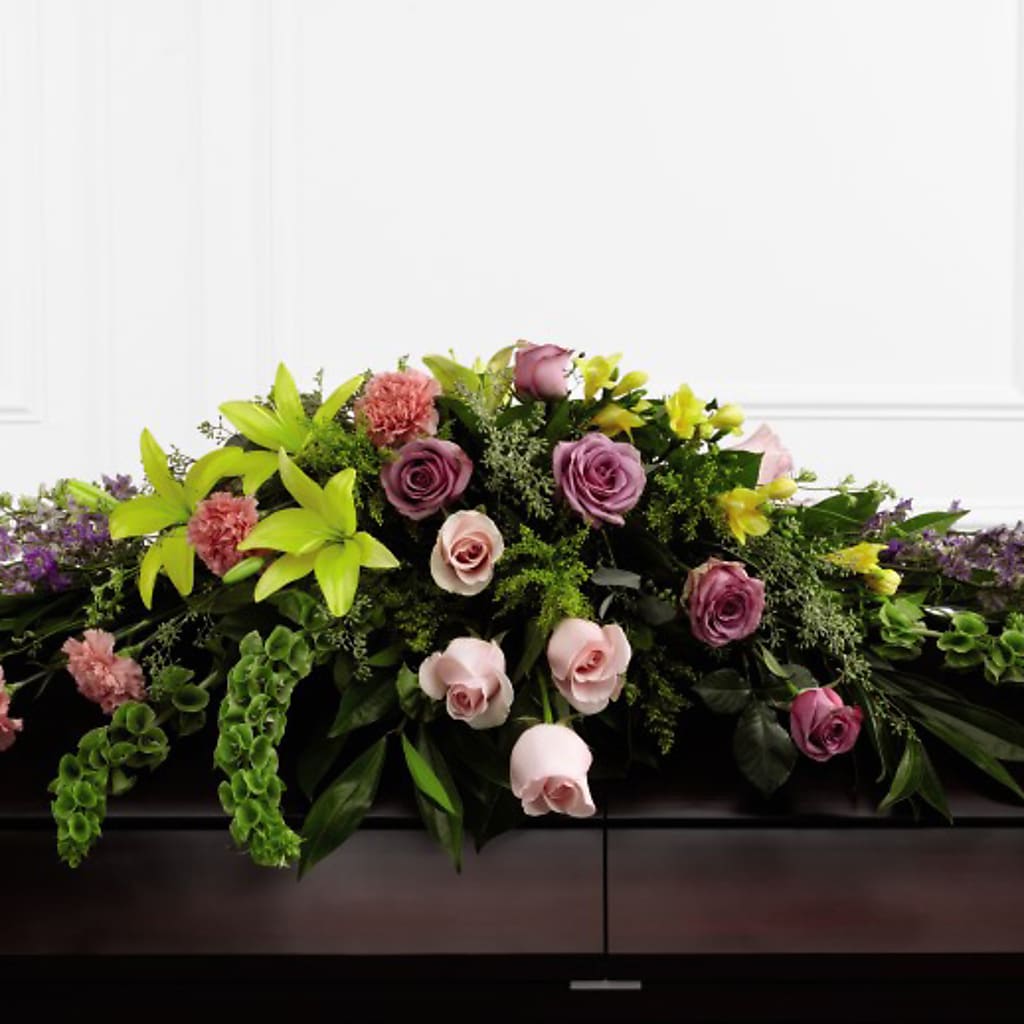 Forever Beloved Casket Spray – DIGIORGIO'S FLORIST, Charleroi PA