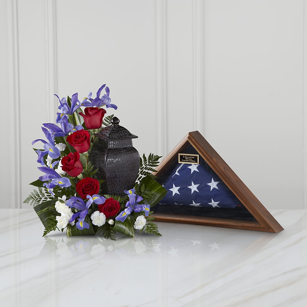 Patriotic Tribute Arrangement – DIGIORGIO'S FLORIST, Charleroi PA