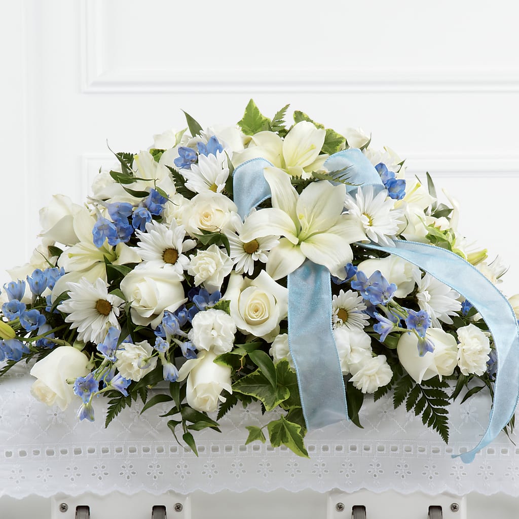 Tender Treasure Casket Spray – DIGIORGIO'S FLORIST, Charleroi PA
