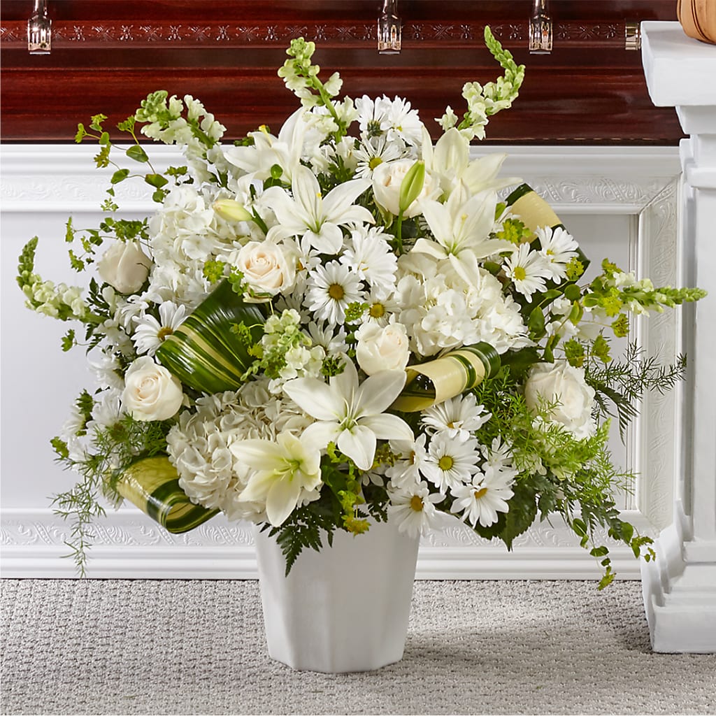 Thoughts of Tranquility Floor Basket – DIGIORGIO'S FLORIST, Charleroi PA