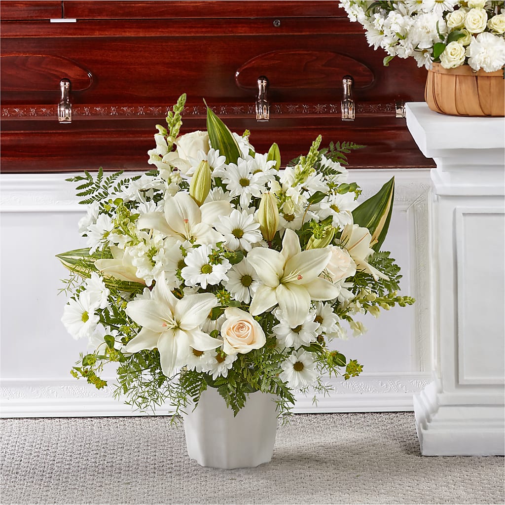 Thoughts of Tranquility Floor Basket – DIGIORGIO'S FLORIST, Charleroi PA