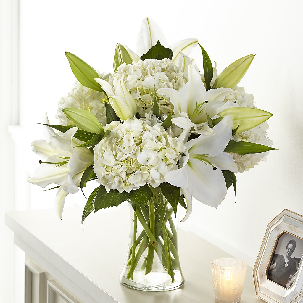 Compassionate Lily Bouquet – DIGIORGIO'S FLORIST, Charleroi PA