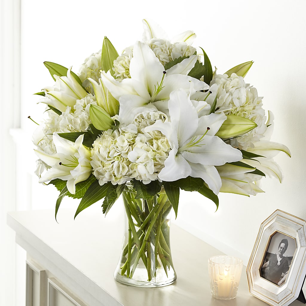 Compassionate Lily Bouquet – DIGIORGIO'S FLORIST, Charleroi PA