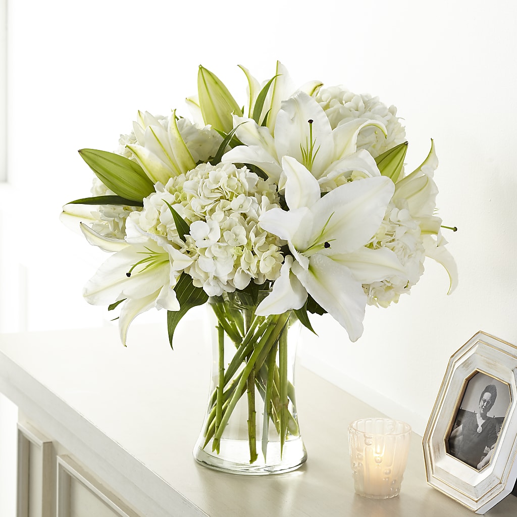 Compassionate Lily Bouquet – DIGIORGIO'S FLORIST, Charleroi PA