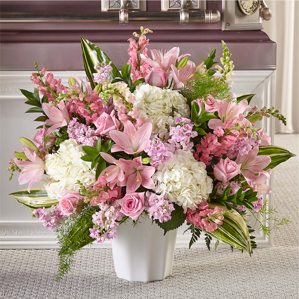 Simply Serene Floor Basket – DIGIORGIO'S FLORIST, Charleroi PA