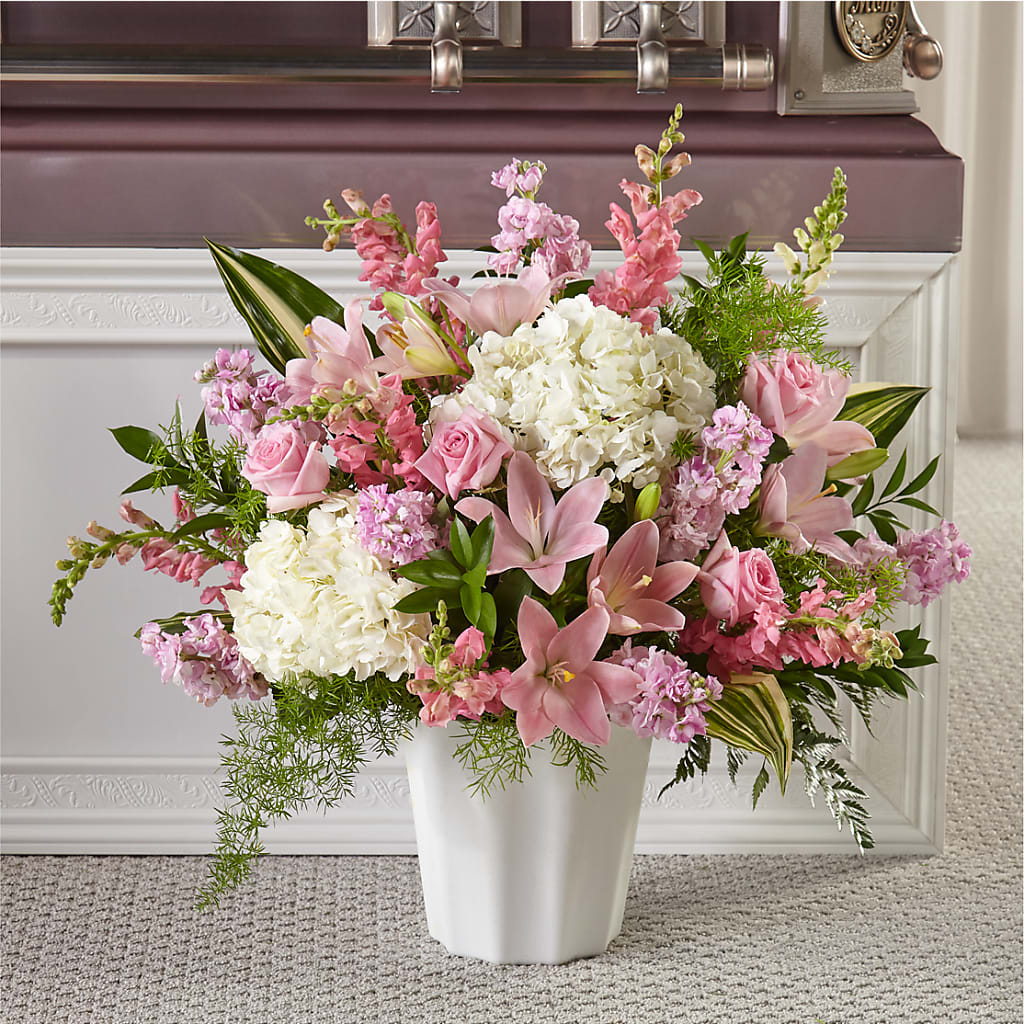 Simply Serene Floor Basket – DIGIORGIO'S FLORIST, Charleroi PA