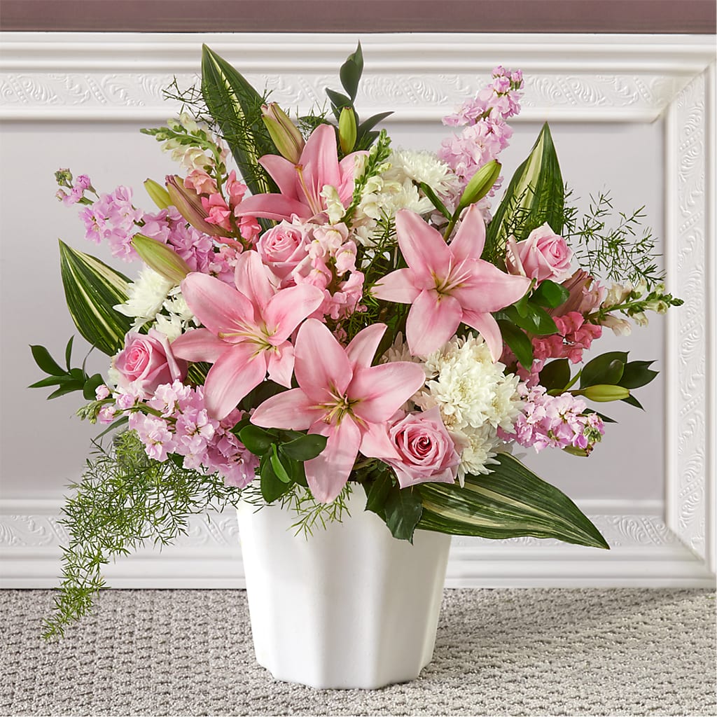 Simply Serene Floor Basket – DIGIORGIO'S FLORIST, Charleroi PA