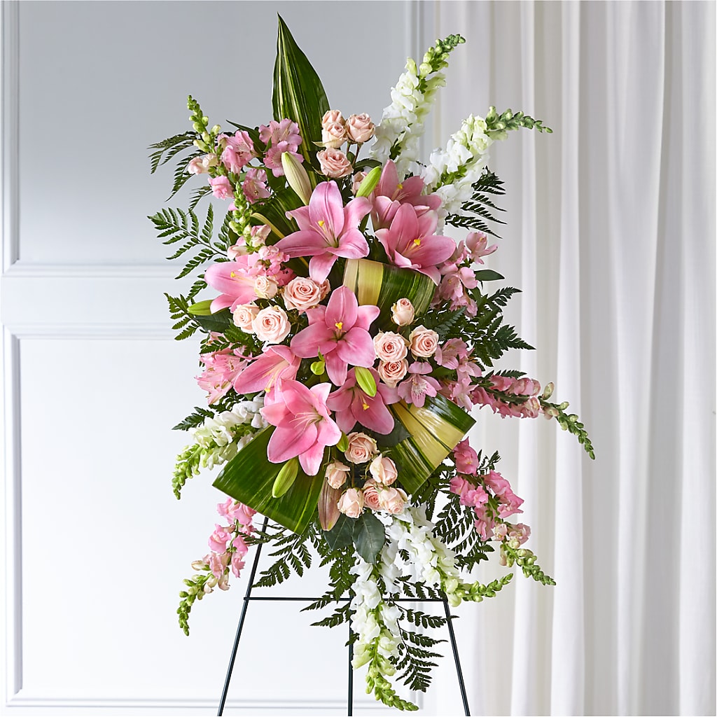 Elegant Embrace Standing Spray – DIGIORGIO'S FLORIST, Charleroi PA