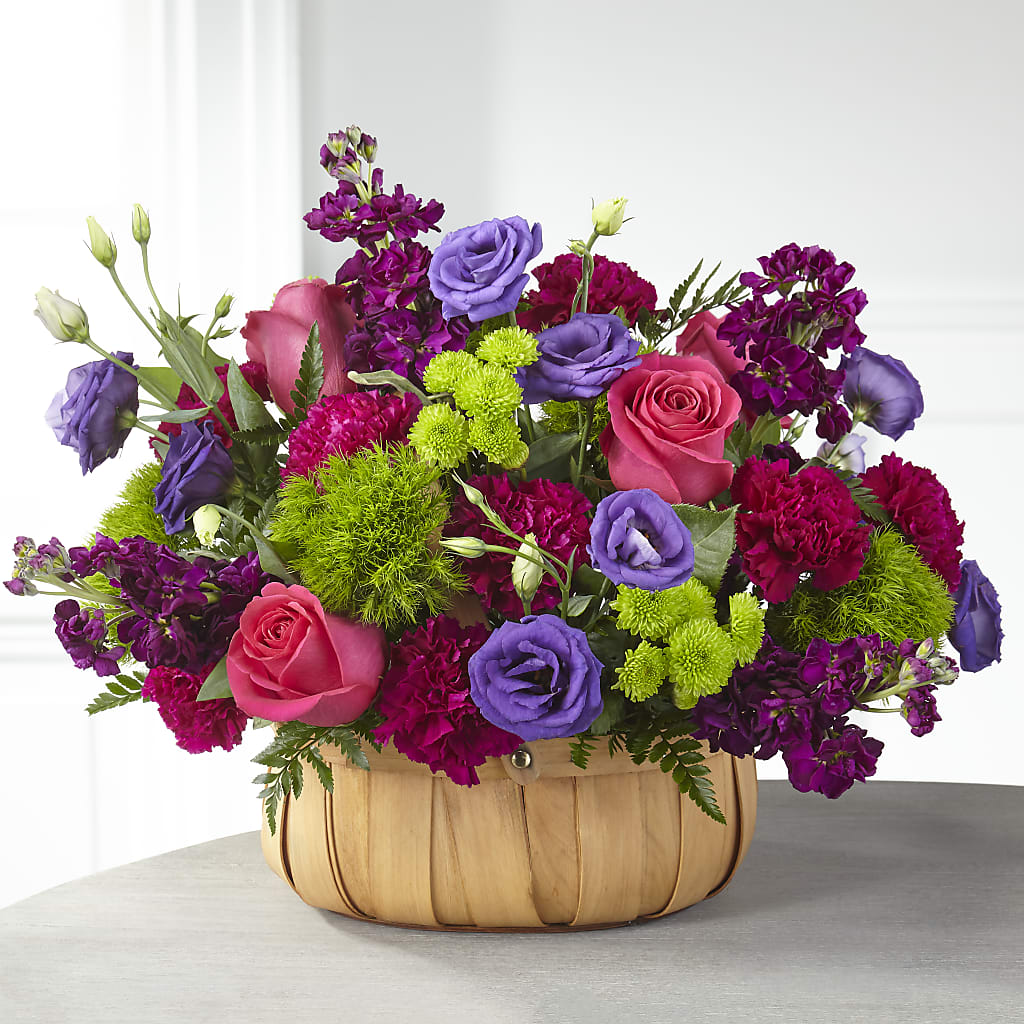 Serene Sanctuary Basket – DIGIORGIO'S FLORIST, Charleroi PA