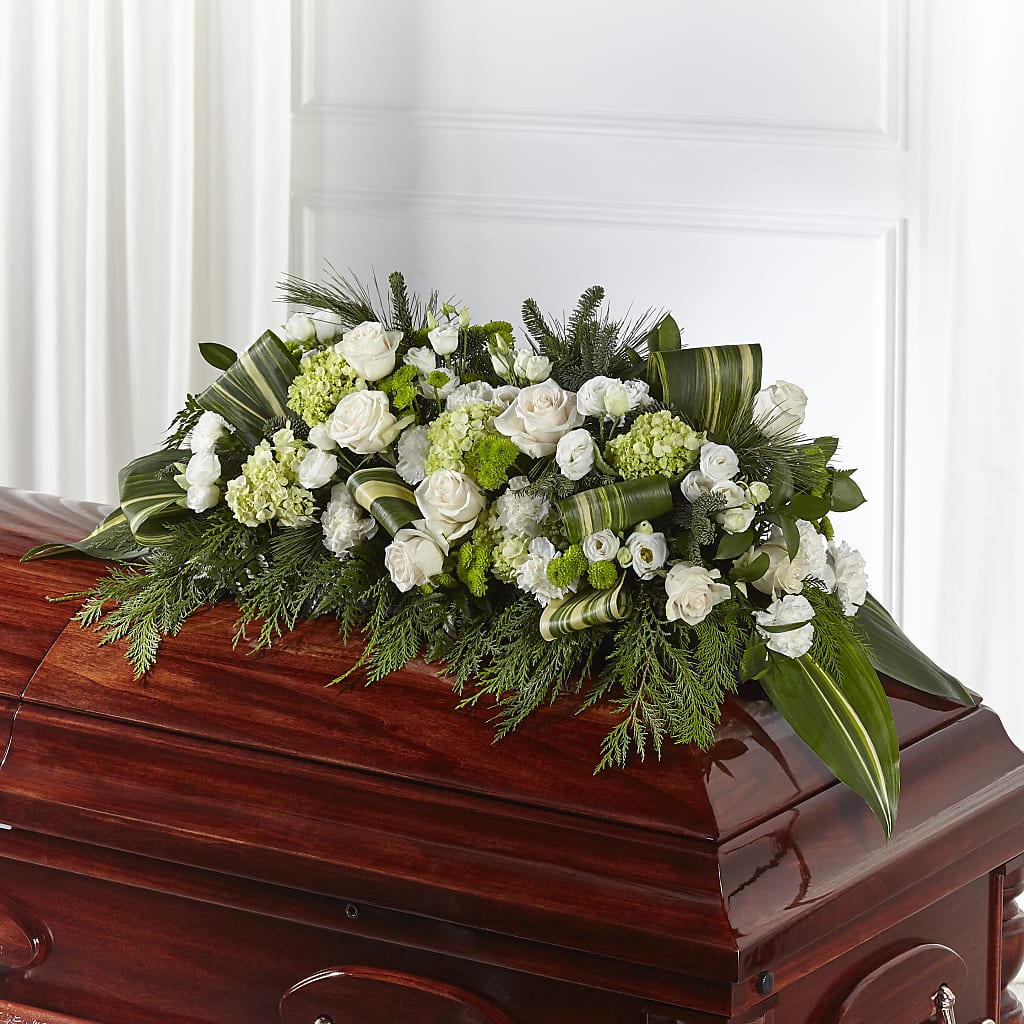 Hopeful Gesture Casket Spray – DIGIORGIO'S FLORIST, Charleroi PA