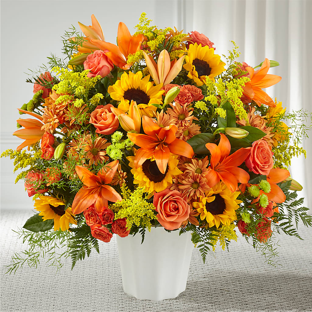 Harvest Thoughts Floor Basket – DIGIORGIO'S FLORIST, Charleroi PA