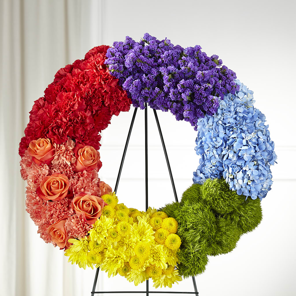 Circle of Love Wreath – DIGIORGIO'S FLORIST, Charleroi PA