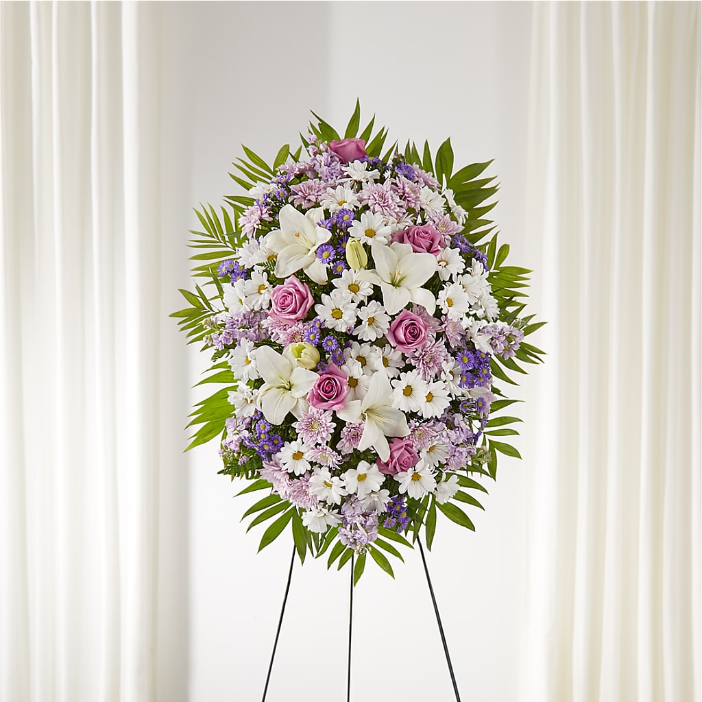 Surrounded by Love Standing Spray – DIGIORGIO'S FLORIST, Charleroi PA