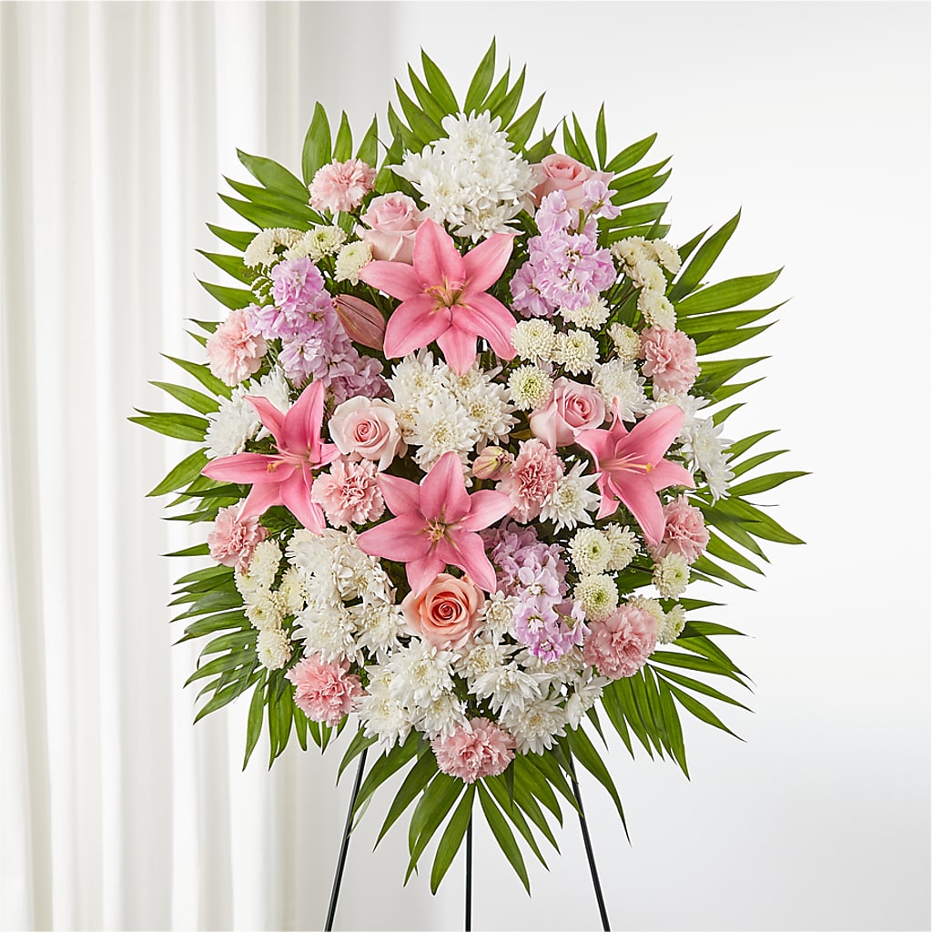 Offering Solace Standing Spray – DIGIORGIO'S FLORIST, Charleroi PA