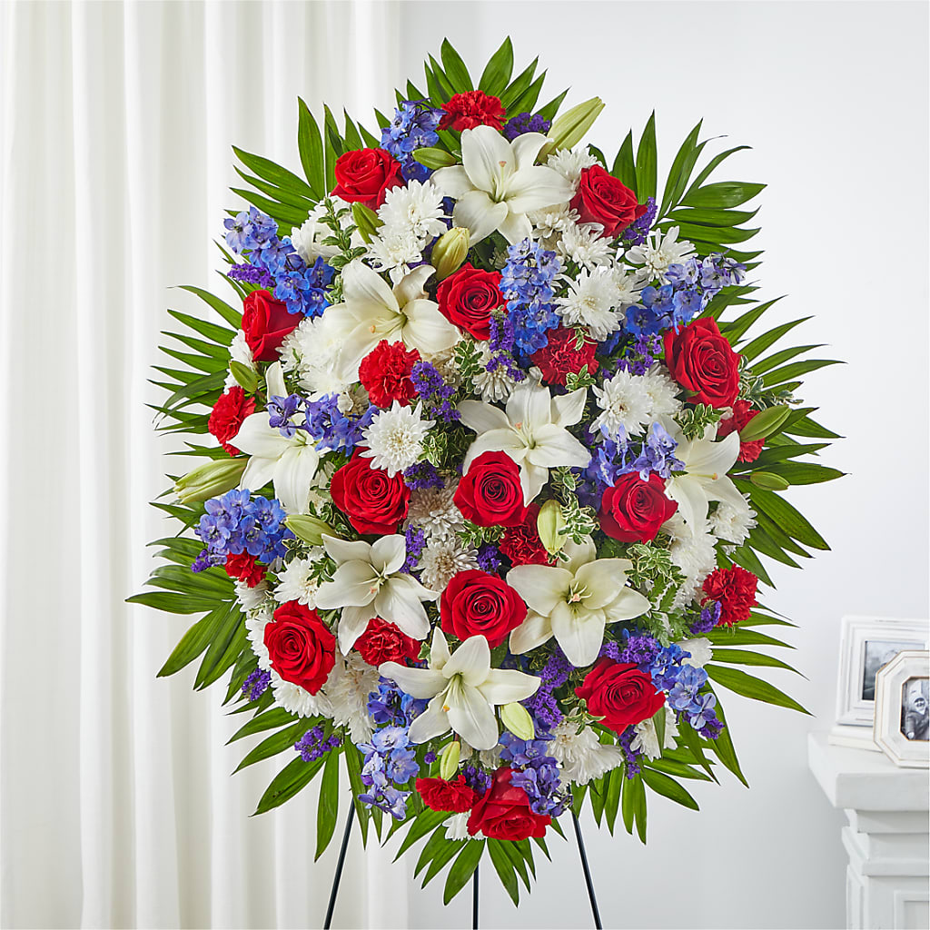Cherished Service Standing Spray – DIGIORGIO'S FLORIST, Charleroi PA