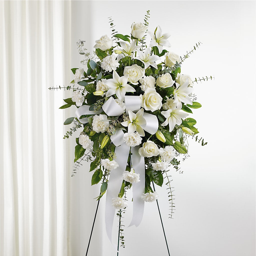 With Care Standing Spray – DIGIORGIO'S FLORIST, Charleroi PA