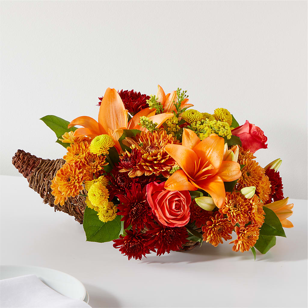 Bouquet of Blessings Cornucopia – DIGIORGIO'S FLORIST, Charleroi PA