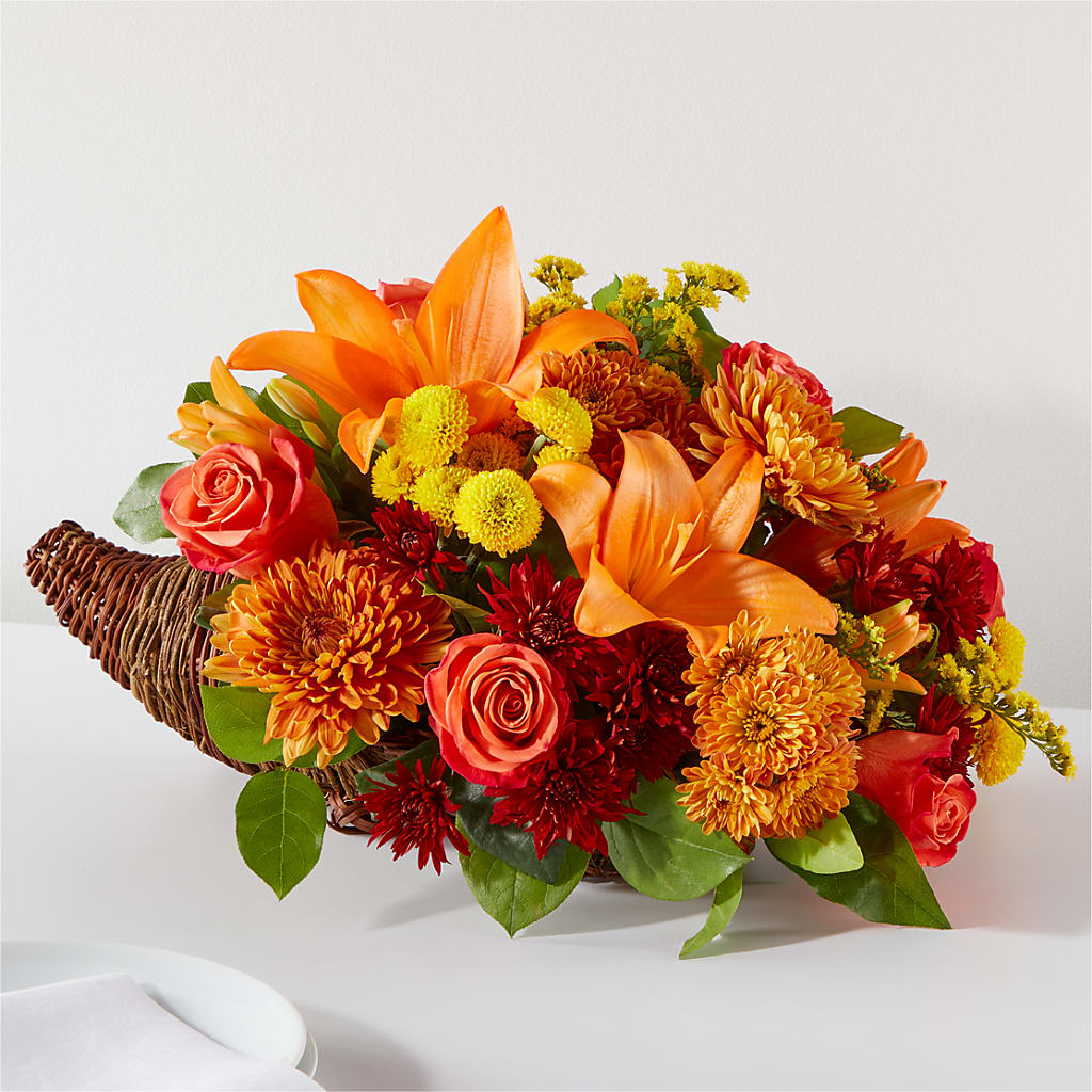 Bouquet of Blessings Cornucopia – DIGIORGIO'S FLORIST, Charleroi PA