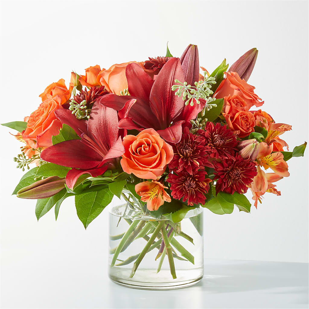 Crimson Leaves Bouquet – DIGIORGIO'S FLORIST, Charleroi PA