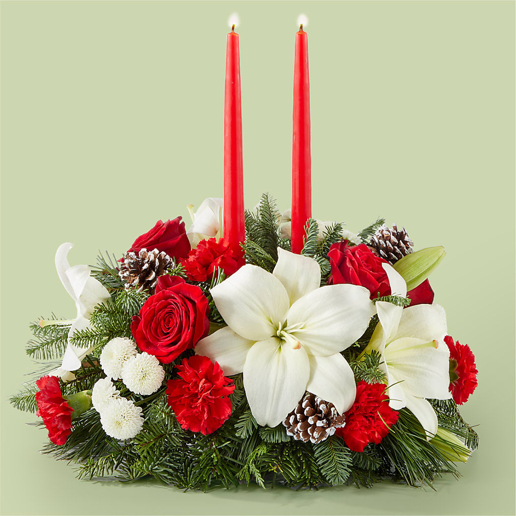 Seasonal Festivities Centerpiece – DIGIORGIO'S FLORIST, Charleroi PA