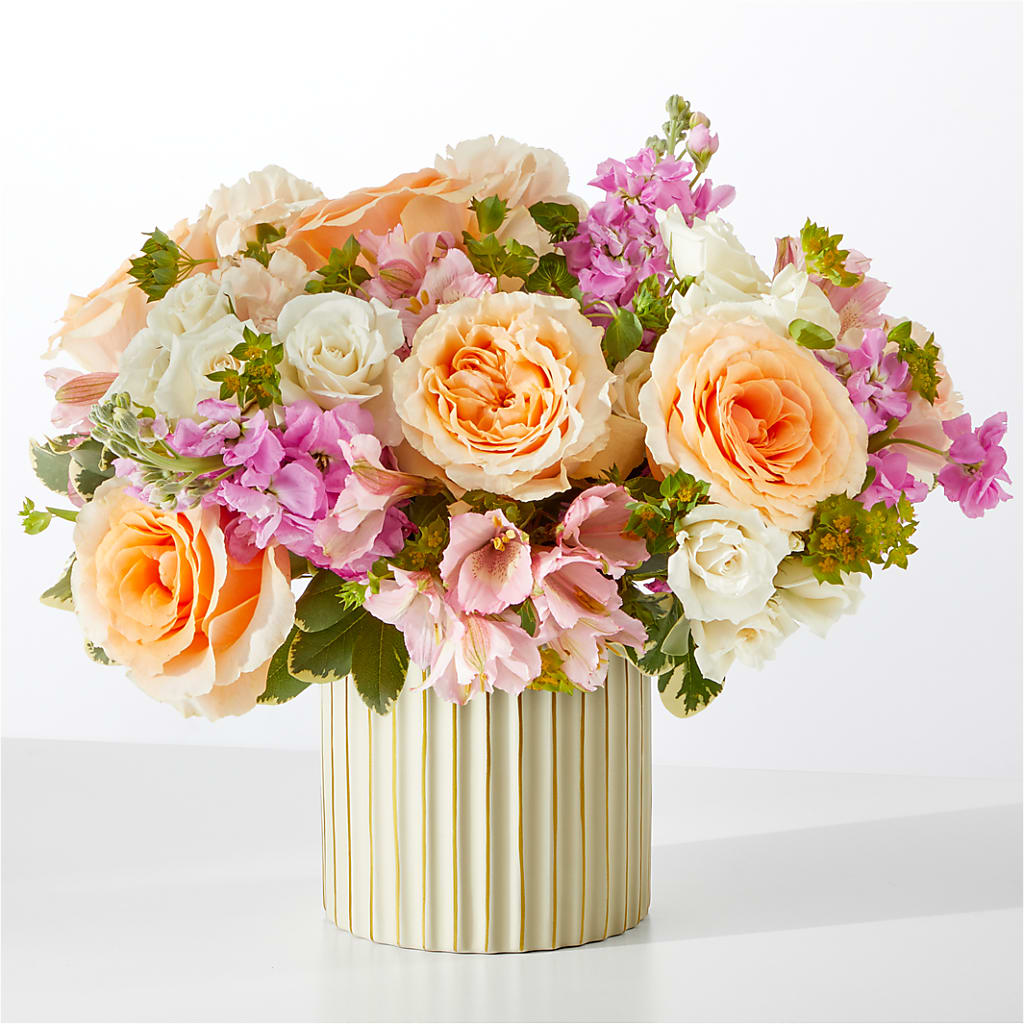 Paradise Bouquet with Ivory Vase – DIGIORGIO'S FLORIST, Charleroi PA