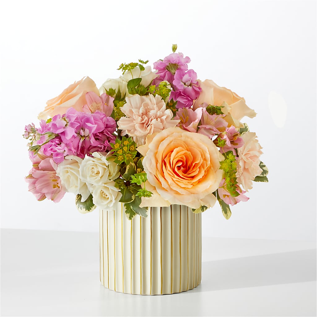 Paradise Bouquet with Ivory Vase – DIGIORGIO'S FLORIST, Charleroi PA