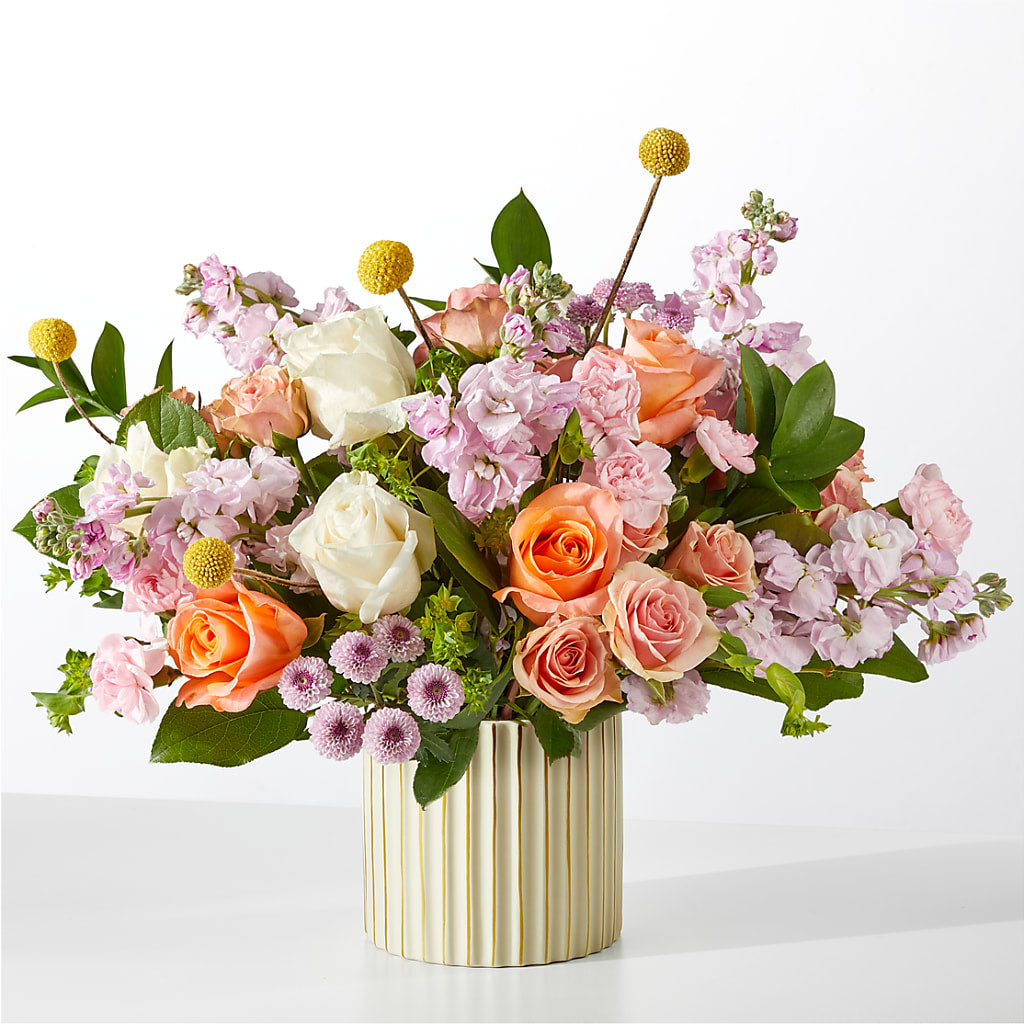 French Market Bouquet with Ivory Vase – DIGIORGIO'S FLORIST, Charleroi PA