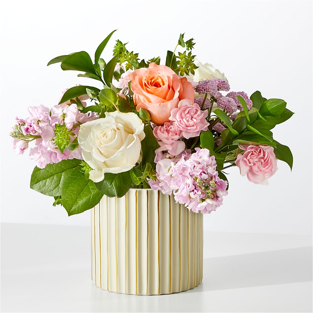 French Market Bouquet with Ivory Vase – DIGIORGIO'S FLORIST, Charleroi PA