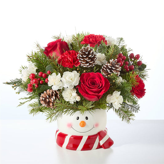 Jolly Snowman Bouquet – DIGIORGIO'S FLORIST, Charleroi PA