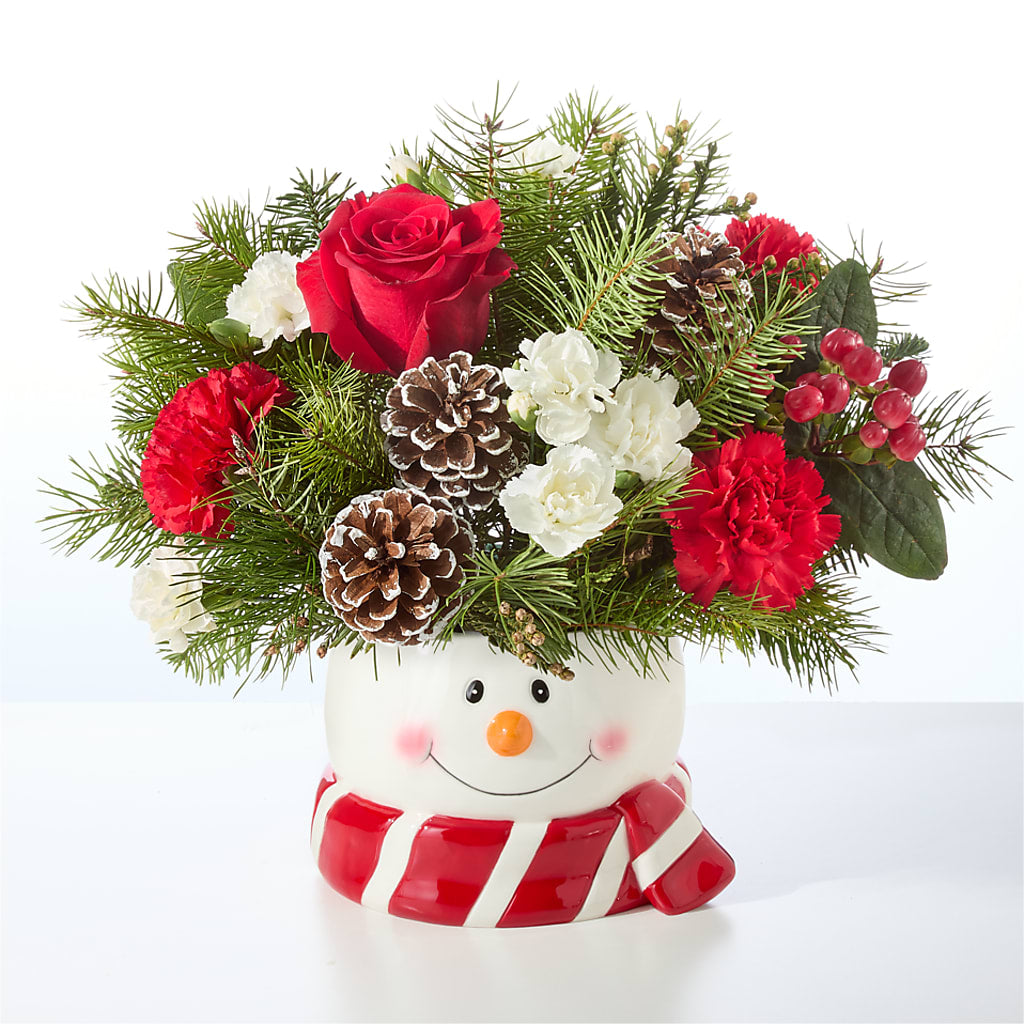 Jolly Snowman Bouquet – DIGIORGIO'S FLORIST, Charleroi PA