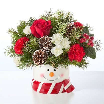 Jolly Snowman Bouquet – DIGIORGIO'S FLORIST, Charleroi PA