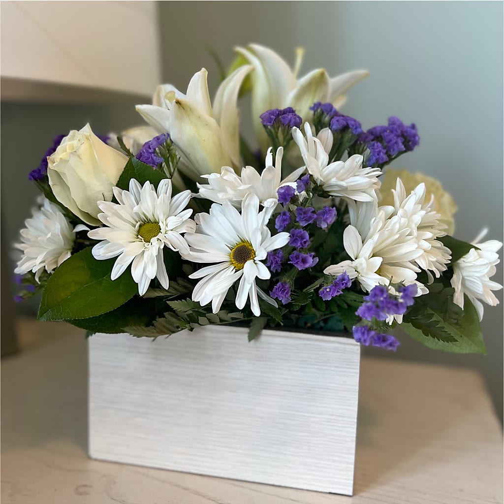 Beyond Blue Box Bouquet – DIGIORGIO'S FLORIST, Charleroi PA