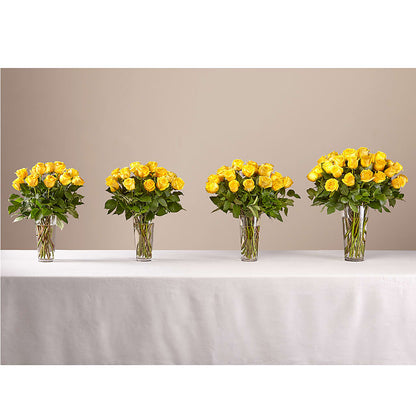 Long Stem Yellow Rose Bouquet – DIGIORGIO'S FLORIST, Charleroi PA