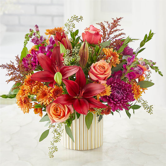 Burgundy Landscape Bouquet – DIGIORGIO'S FLORIST, Charleroi PA