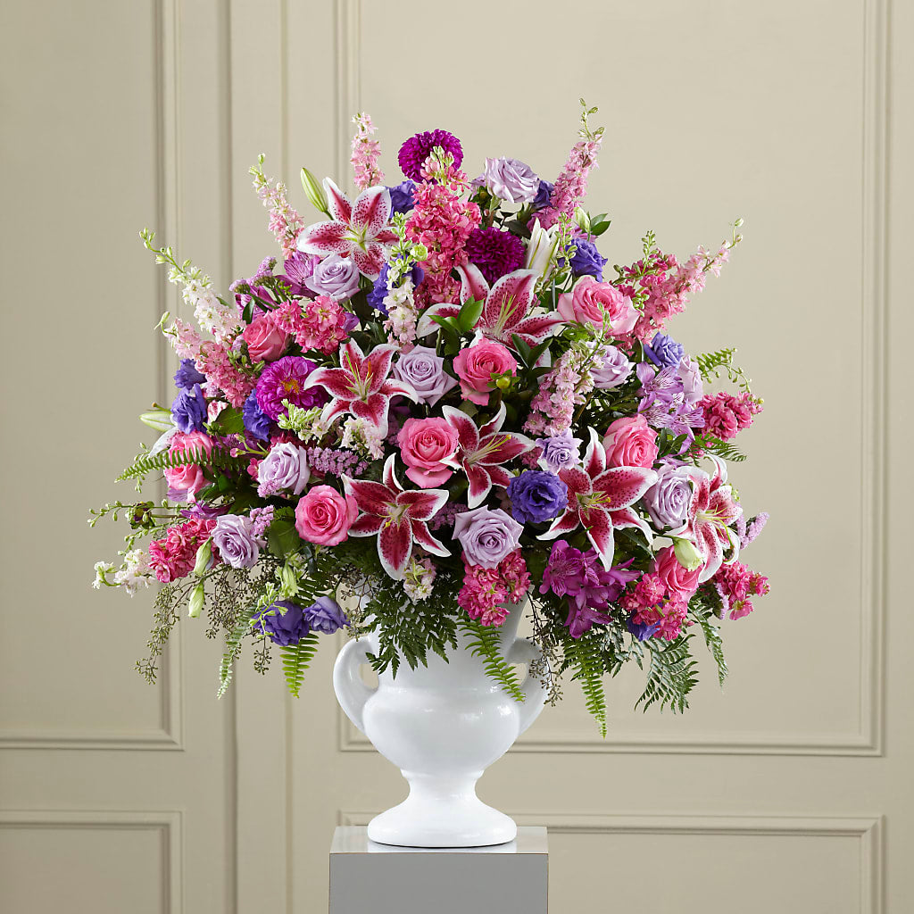 Peaceful Tribute Arrangement – DIGIORGIO'S FLORIST, Charleroi PA
