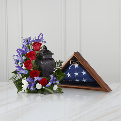 Patriotic Tribute Arrangement – DIGIORGIO'S FLORIST, Charleroi PA